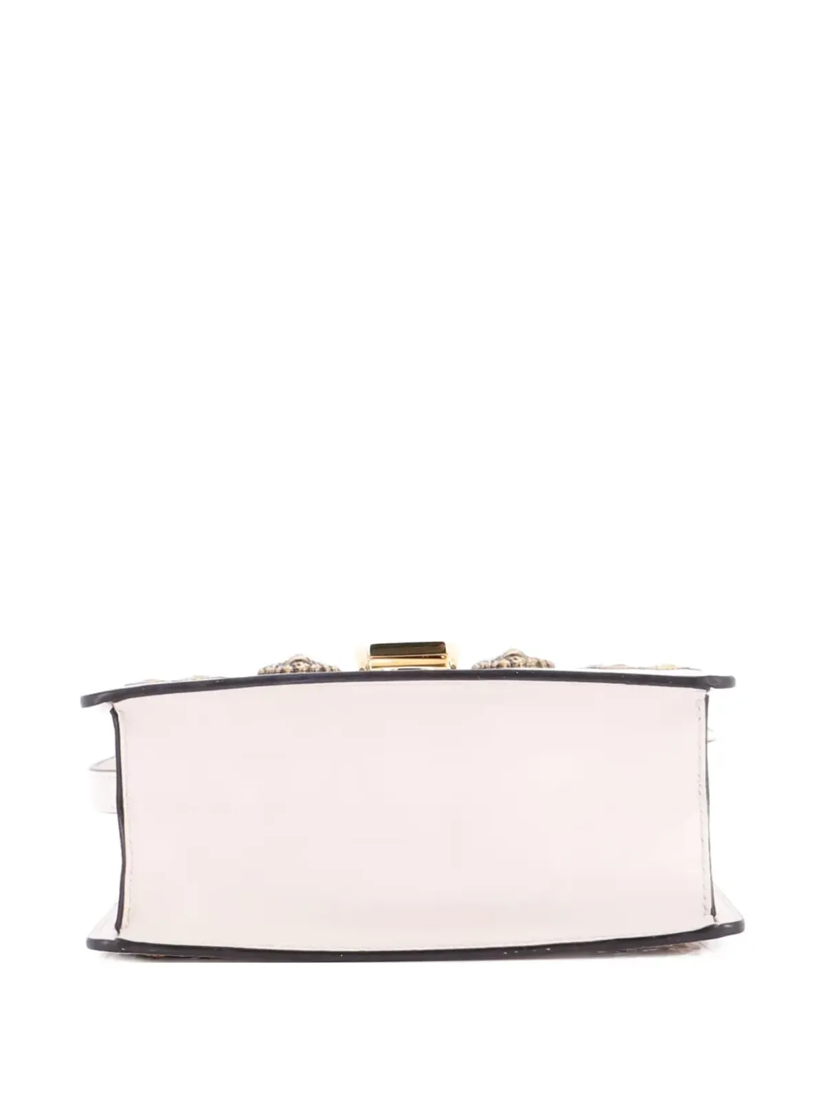 Gucci Pre-Owned 2015-2020 シルヴィー トップハンドルバッグ エンベリッシュドレザー ミニショルダーバッグ - ニュートラルカラー - 画像3