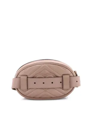 Gucci ビンテージ GG Marmont マテレース レザー ベルトバッグ - ニュートラルカラー - サムネイル2