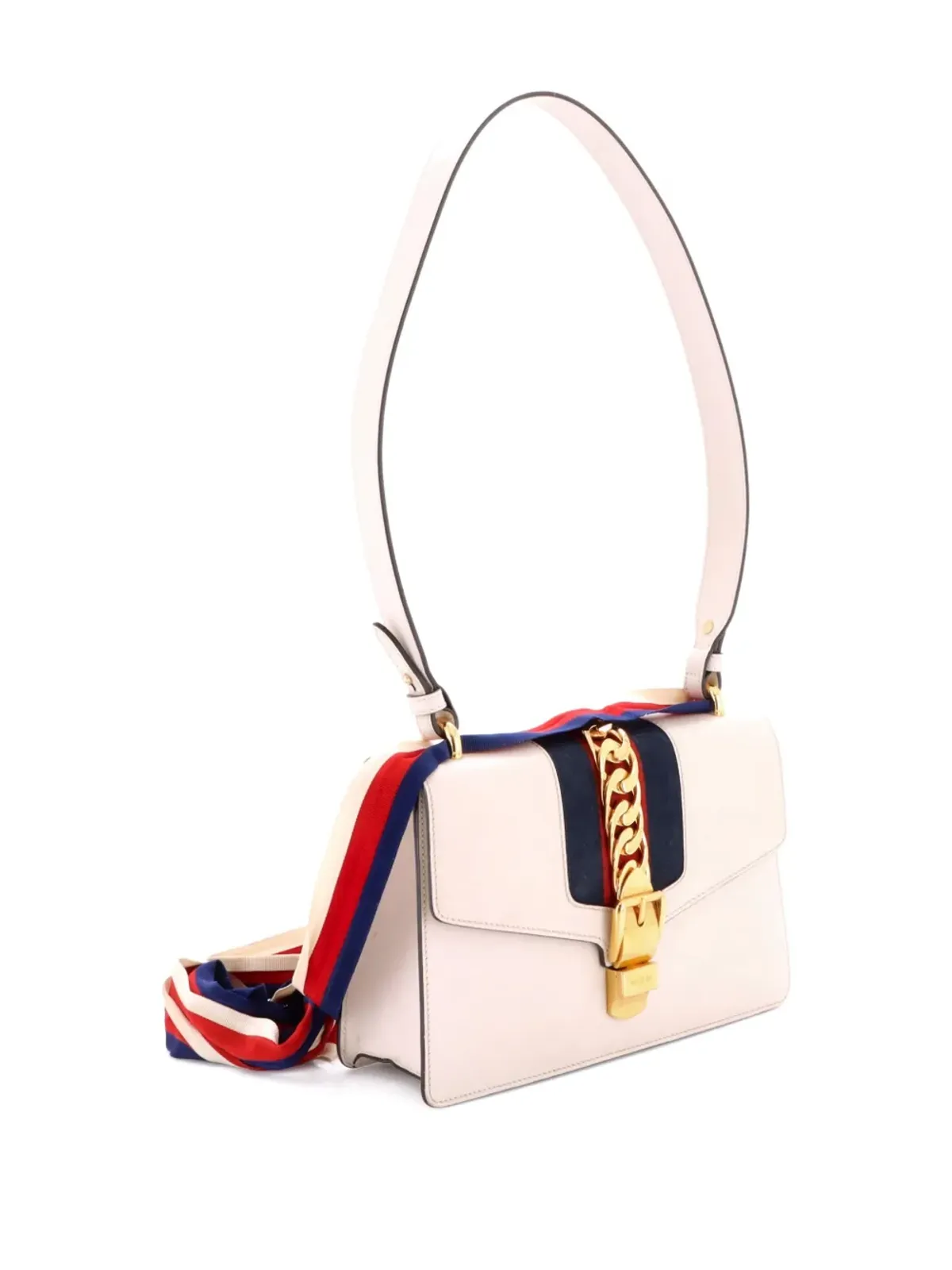 Gucci シルヴィー レザー・スモールショルダーバッグ - 画像3