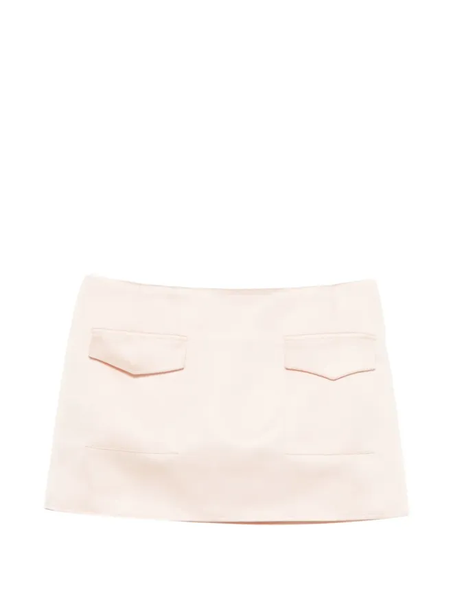 ALFIE ALFIE Valetta フラップポケット付きミニスカート ピンクの商品画像