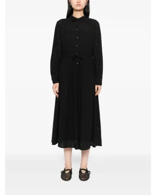 To b. by agnès b. アイレットディテールのシャツドレス - サムネイル2