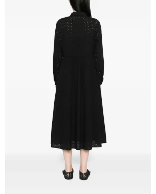 To b. by agnès b. アイレットディテールのシャツドレス - サムネイル4