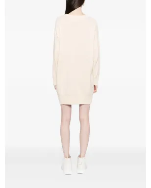 To b. by agnès b. ロゴ入りニットワンピース - サムネイル4