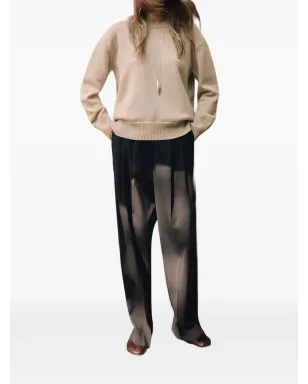 ETHER Gemini crew-neck sweater - Neutrals - サムネイル2
