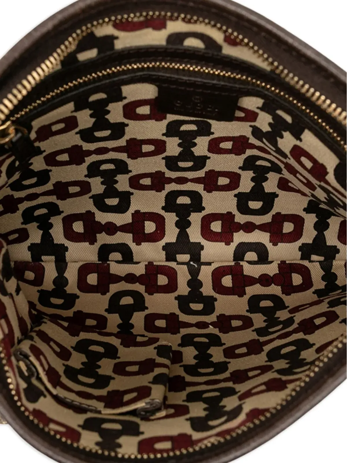 Gucci ビンテージ 2000-2015年製 GGキャンバス ジョリコール クロスボディバッグ - ブラウン - 画像5