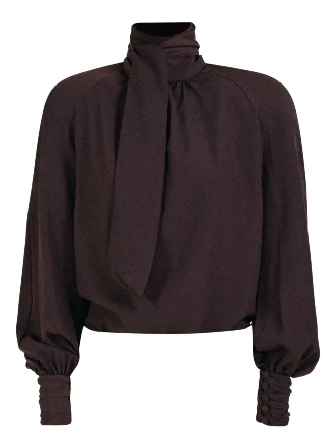 Rowen Rose Rowen Rose ボウネック ブラウスの商品画像