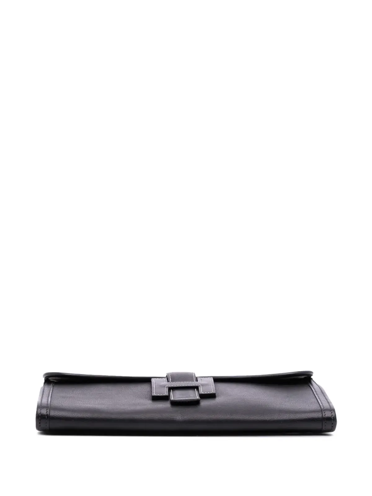 Hermès ビンテージ 2012年 Evergrain Jige PM クラッチバッグ - ブラック - 画像4