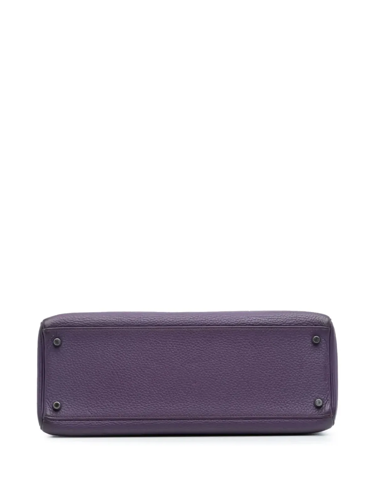 Hermès ビンテージ 2012 Togo Kelly II Retourne 35 サッチェル - パープル - 画像4