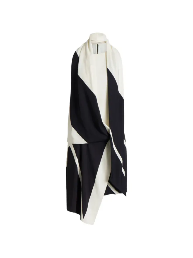Alberta Ferretti Alberta Ferretti パネルドレス アシンメトリックの商品画像