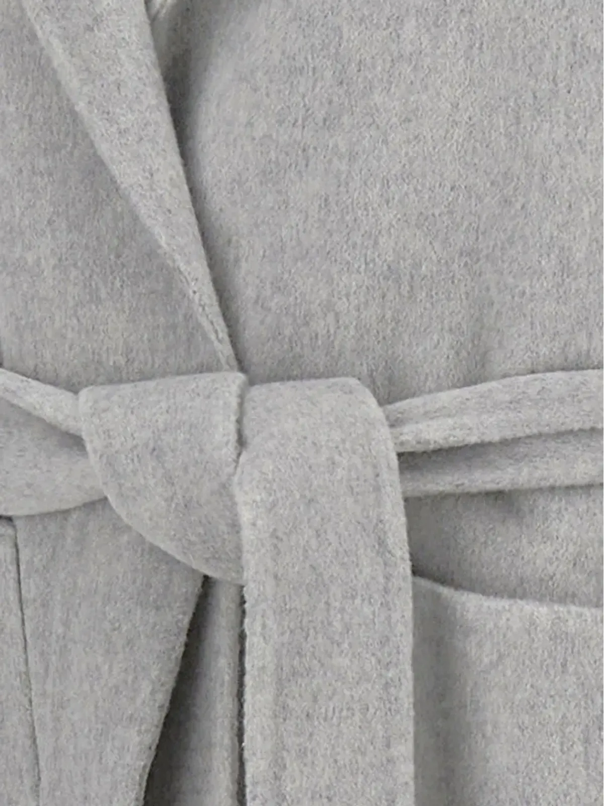 AfterCoat コート（ドロップショルダー／ベルト付き） - 画像3