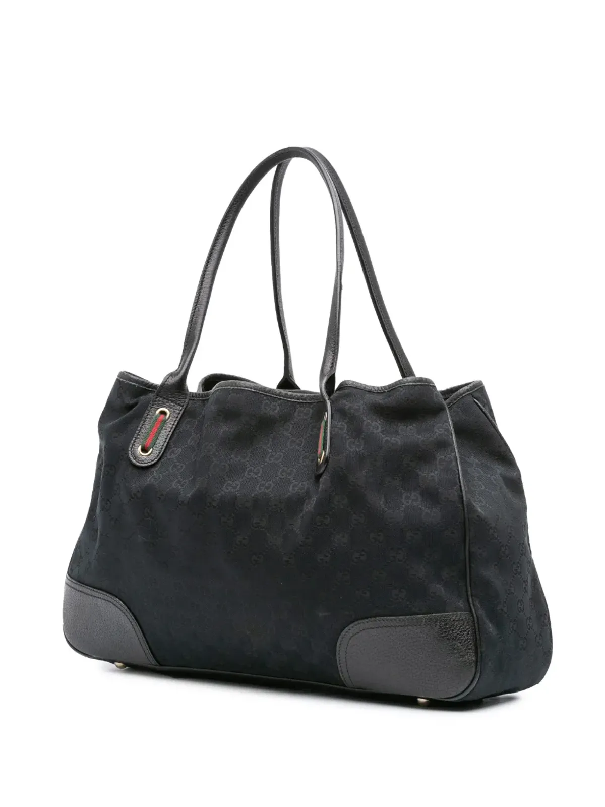 Gucci ビンテージ 2000-2015 GGキャンバス プリンシー トートバッグ - ブラック - 画像3