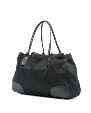 Gucci ビンテージ 2000-2015 GGキャンバス プリンシー トートバッグ - ブラック - サムネイル3