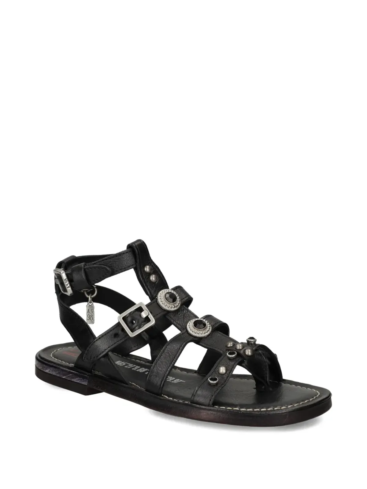 A.S.98 Grant sandals - Black - 画像2