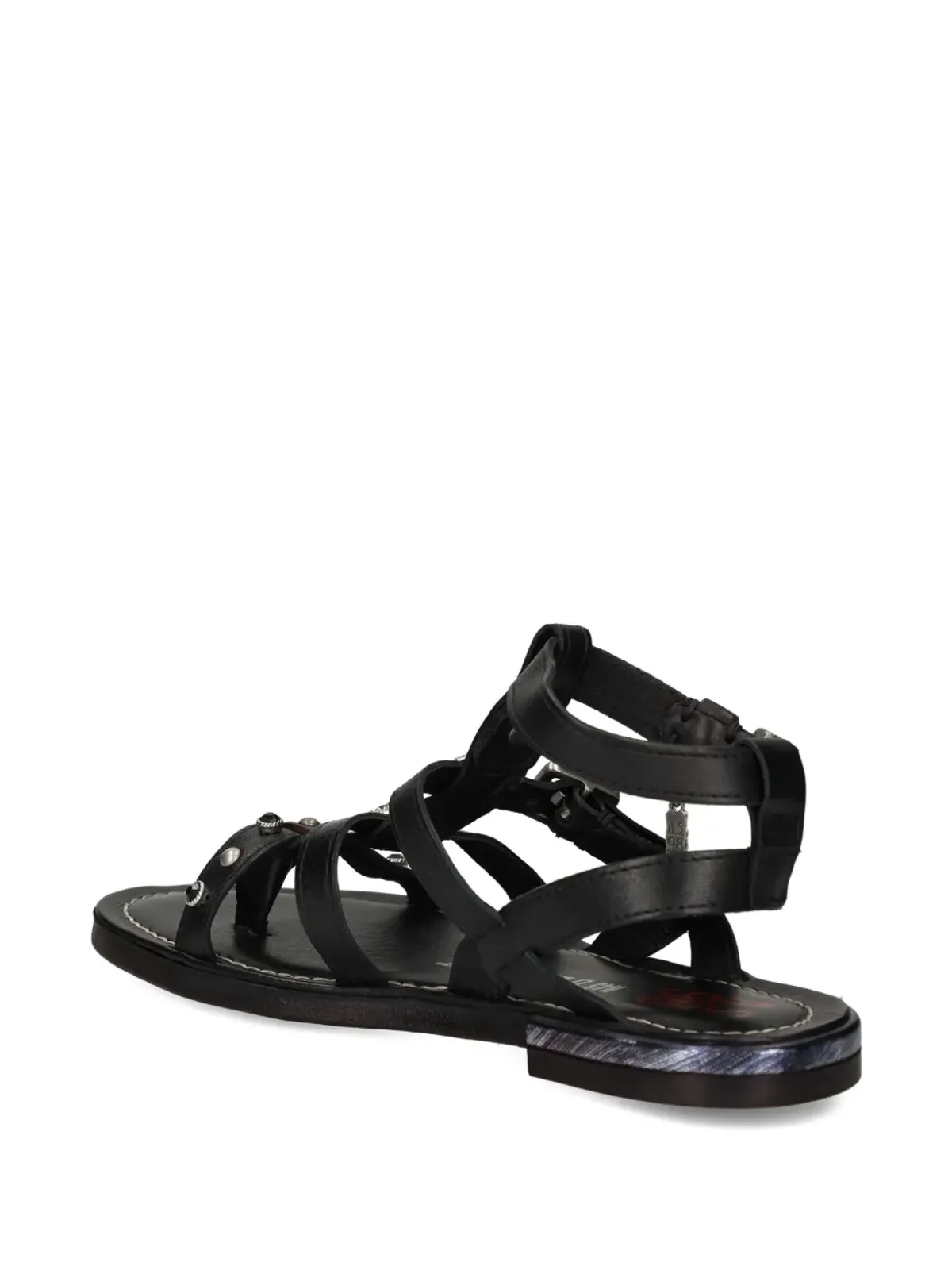 A.S.98 Grant sandals - Black - 画像4