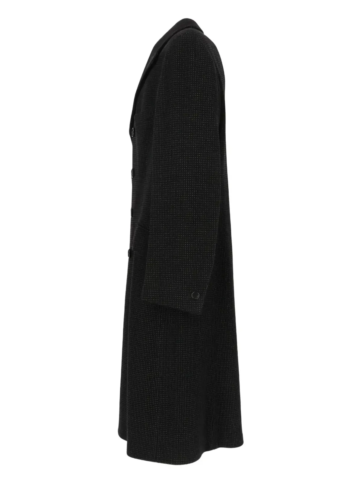 Romeo Gigli Pre-Owned 1990s ダブルブレスト パターン柄 コート - 画像2