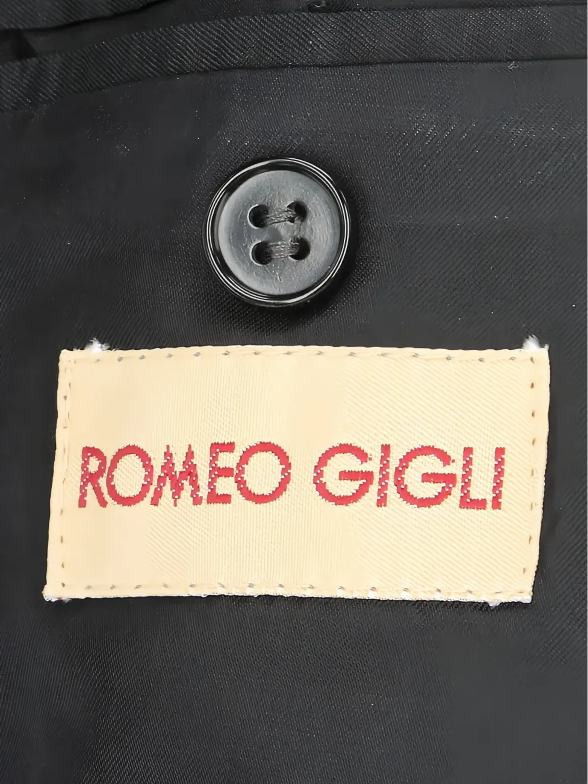 Romeo Gigli Pre-Owned 1990s ダブルブレスト パターン柄 コート - 画像3