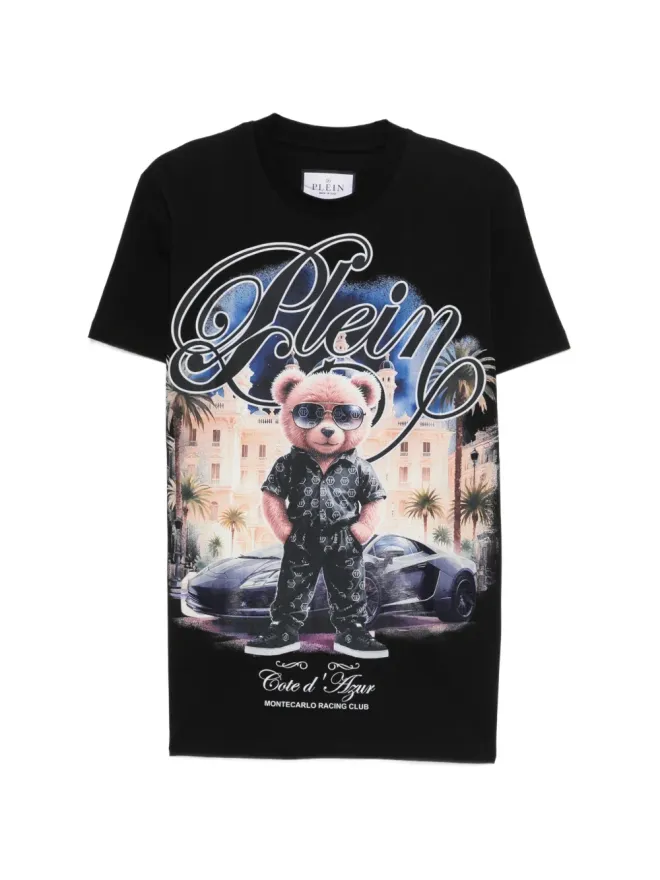 Philipp Plein Philipp Plein テディプリントTシャツの商品画像