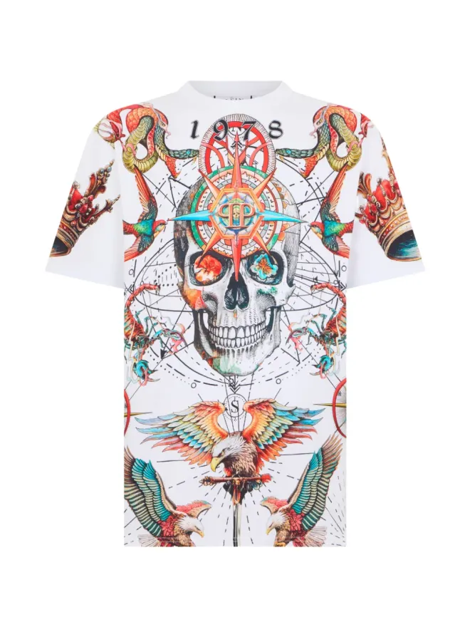 Philipp Plein Philipp Plein ラウンドネック半袖Tシャツの商品画像