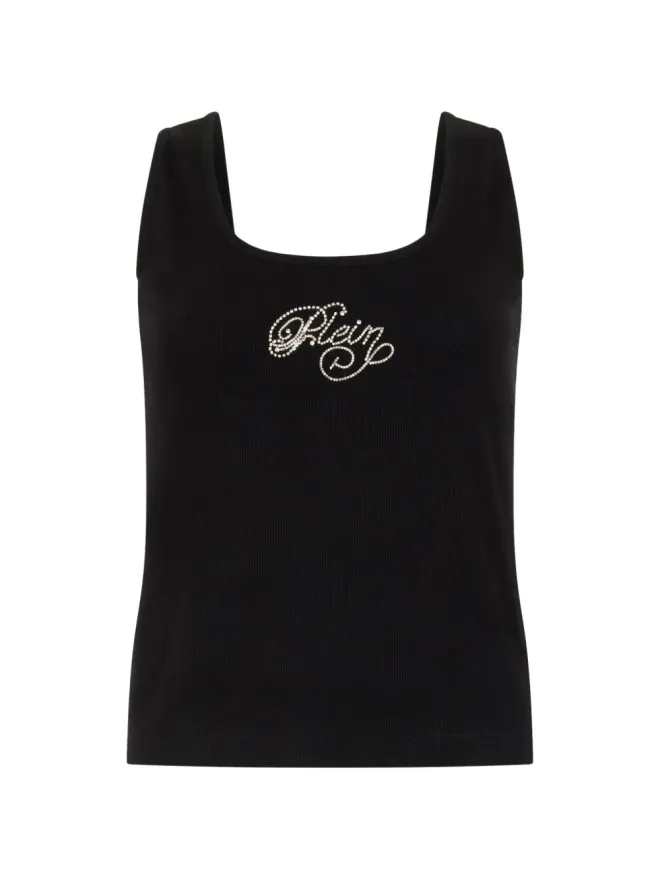 Philipp Plein Philipp Plein オープンバックタンクトップの商品画像