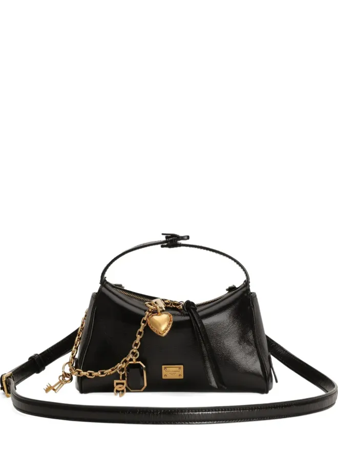 Dolce & Gabbana Dolce & Gabbana チャームディテール サッチェルバッグ ブラックの商品画像