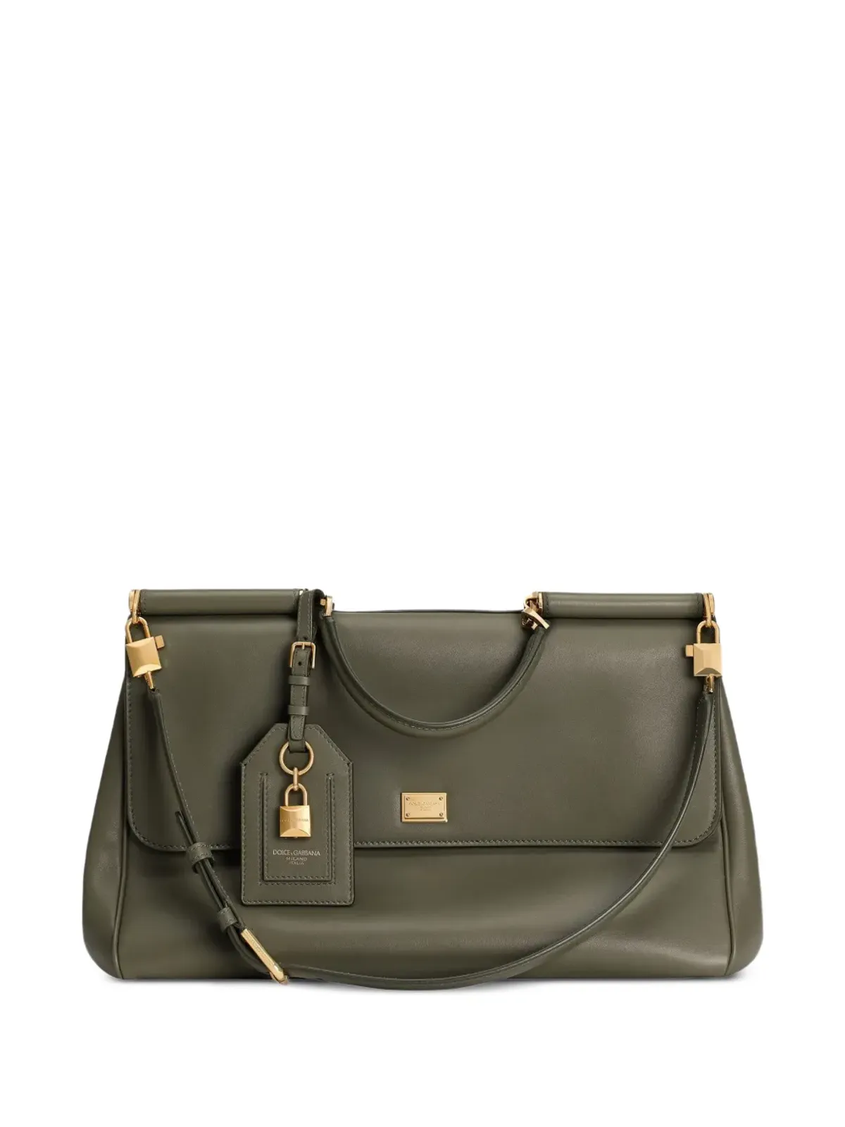 Dolce & Gabbana マイ Sicily パドロック トップハンドル トートバッグ - 画像1