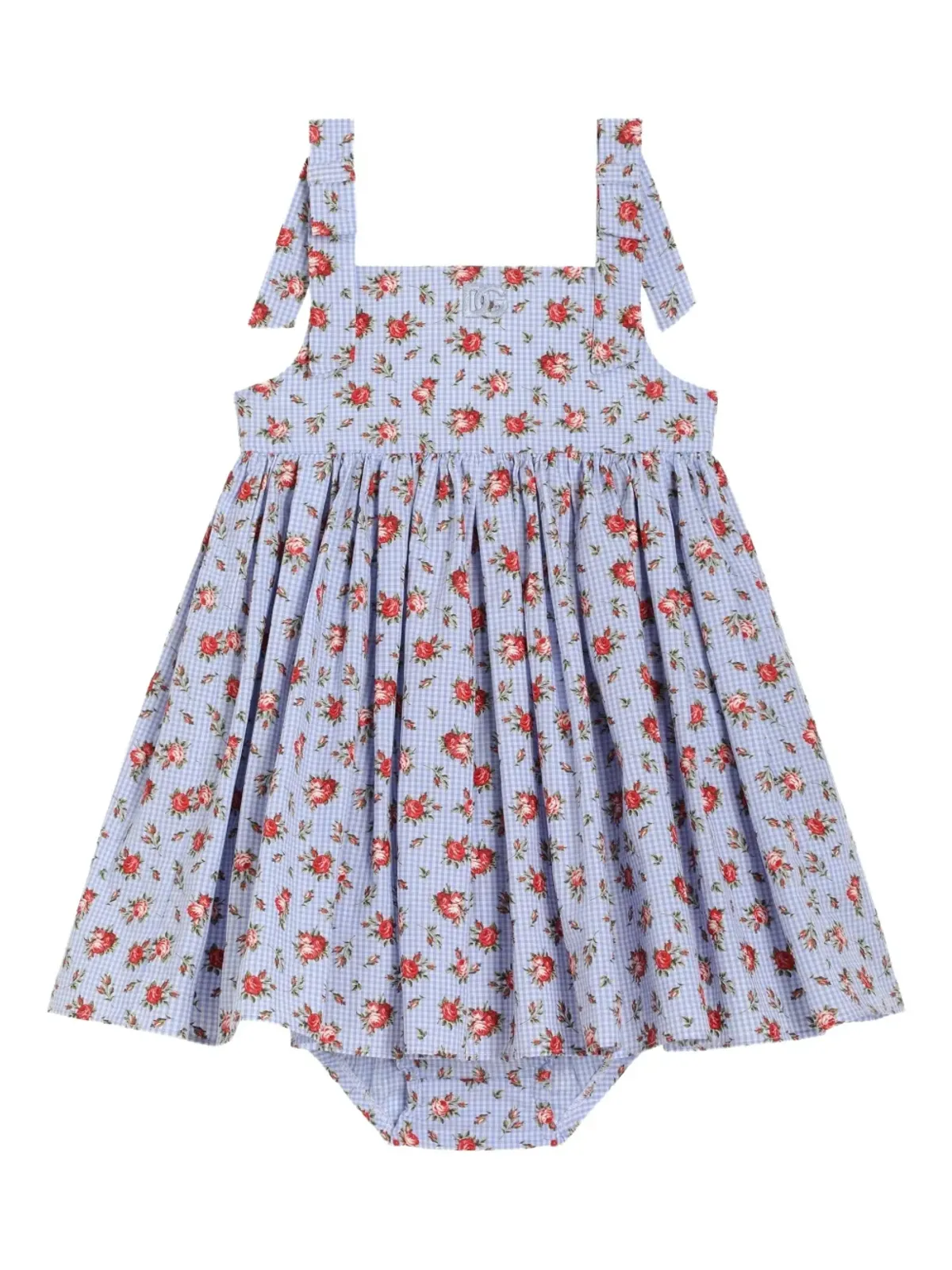 Dolce & Gabbana Kids 花柄ドレス - 画像1