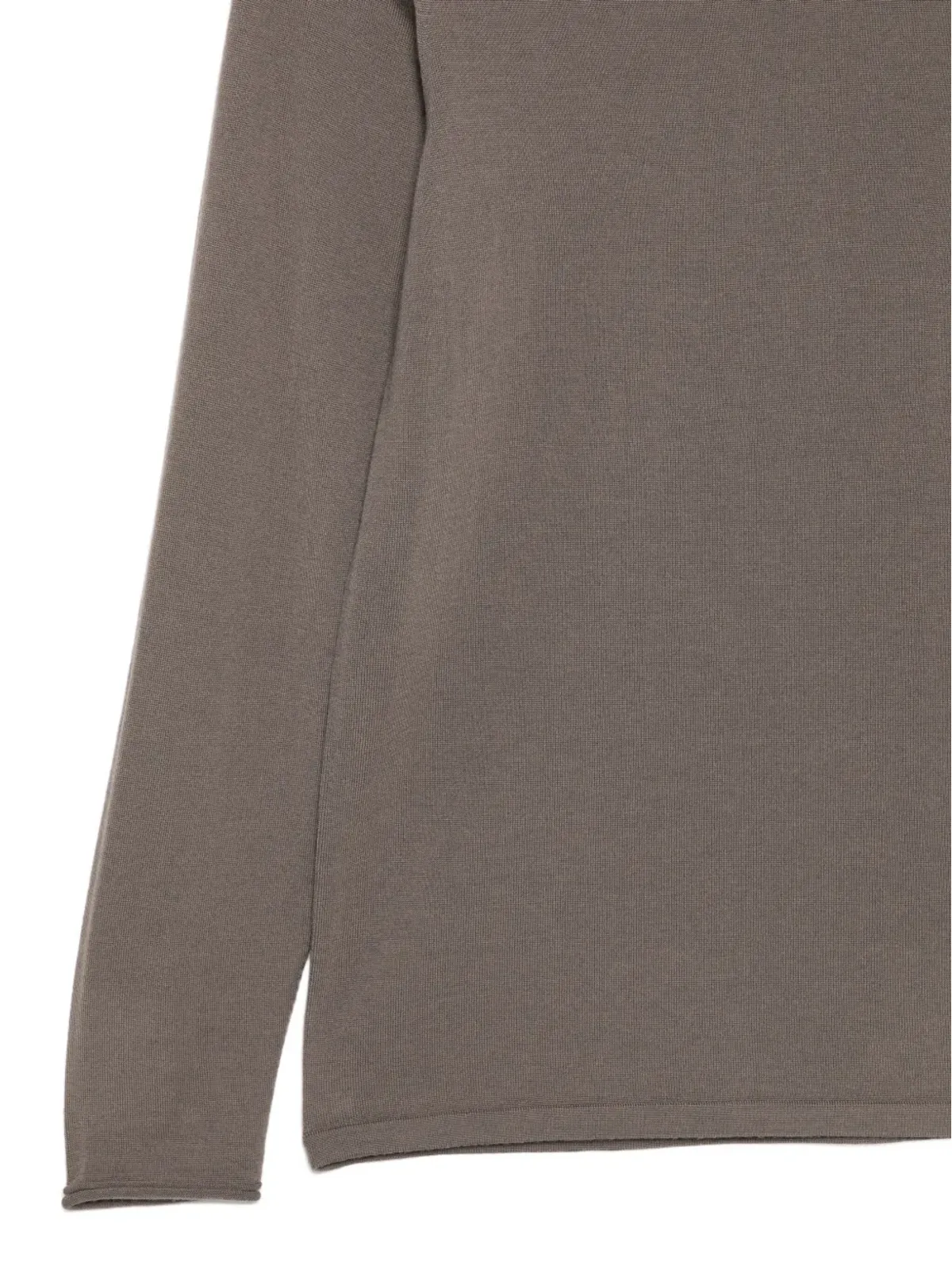 Le Tricot Perugia crew-neck top - Brown - 画像3