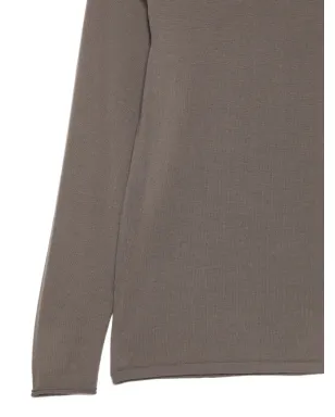Le Tricot Perugia crew-neck top - Brown - サムネイル3