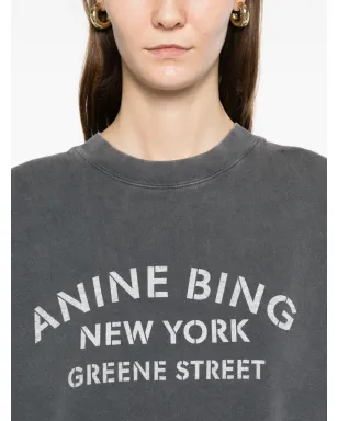 ANINE BING ロゴプリント セーター - サムネイル5