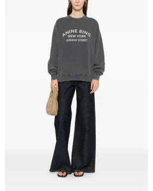 ANINE BING ロゴプリント セーター - サムネイル2