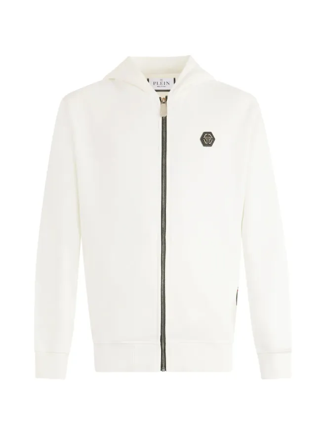 Philipp Plein Philipp Plein ジップアップ長袖フーディーの商品画像