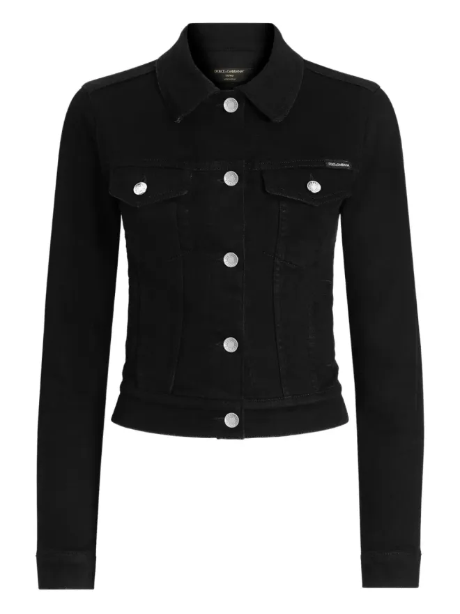 Dolce & Gabbana Dolce & Gabbana ボタン付きデニムジャケットの商品画像