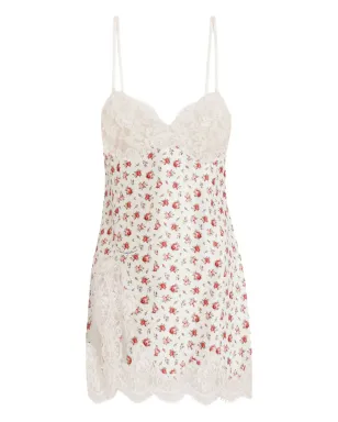 Dolce & Gabbana フローラルレース ミニドレス - サムネイル1