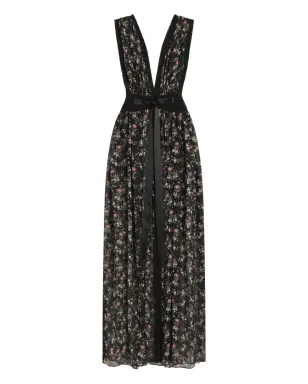 Dolce & Gabbana レース花柄マキシドレス - サムネイル1