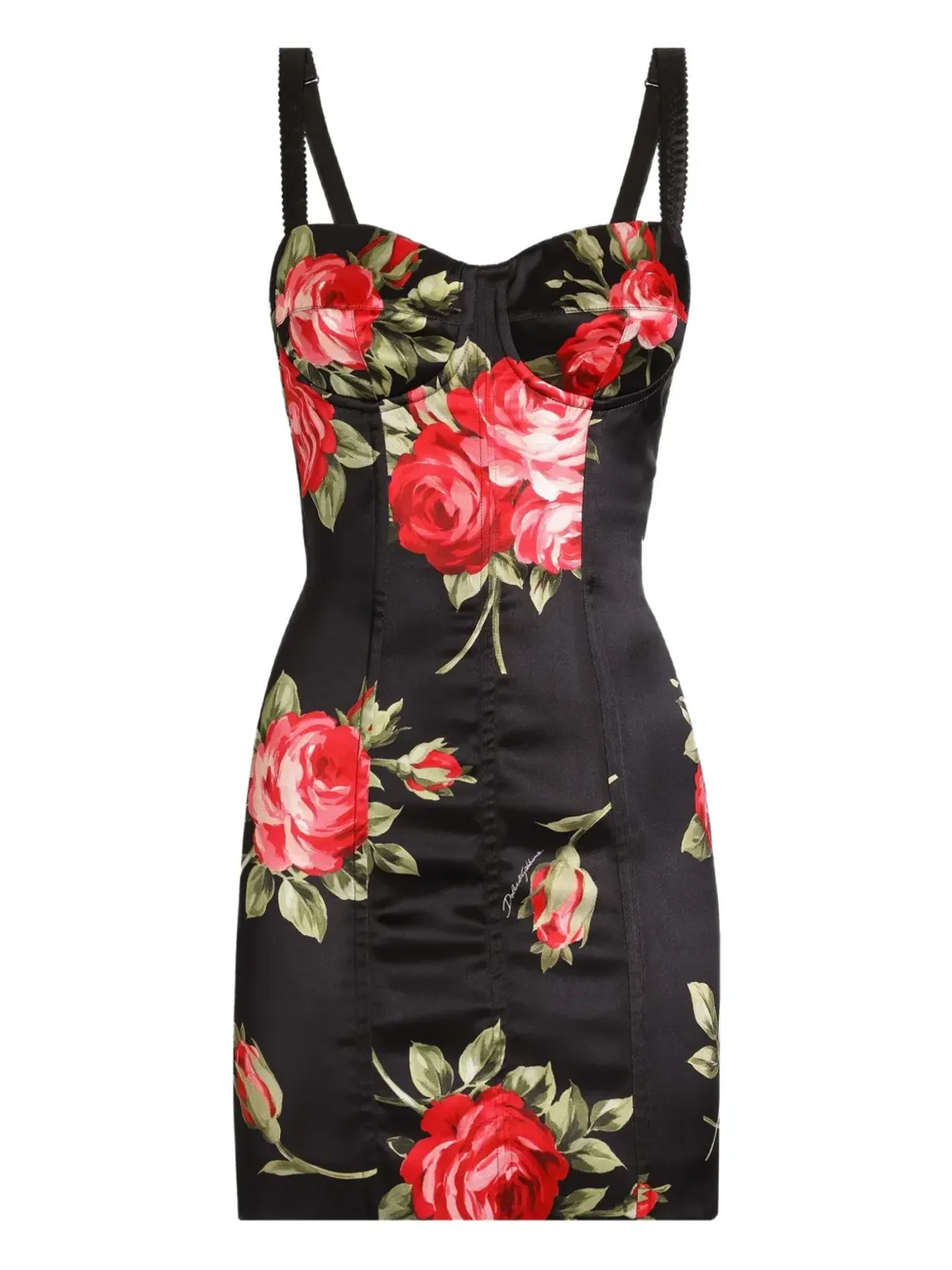 Dolce & Gabbana 花柄ミニドレス - 画像1