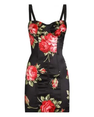 Dolce & Gabbana 花柄ミニドレス - サムネイル1