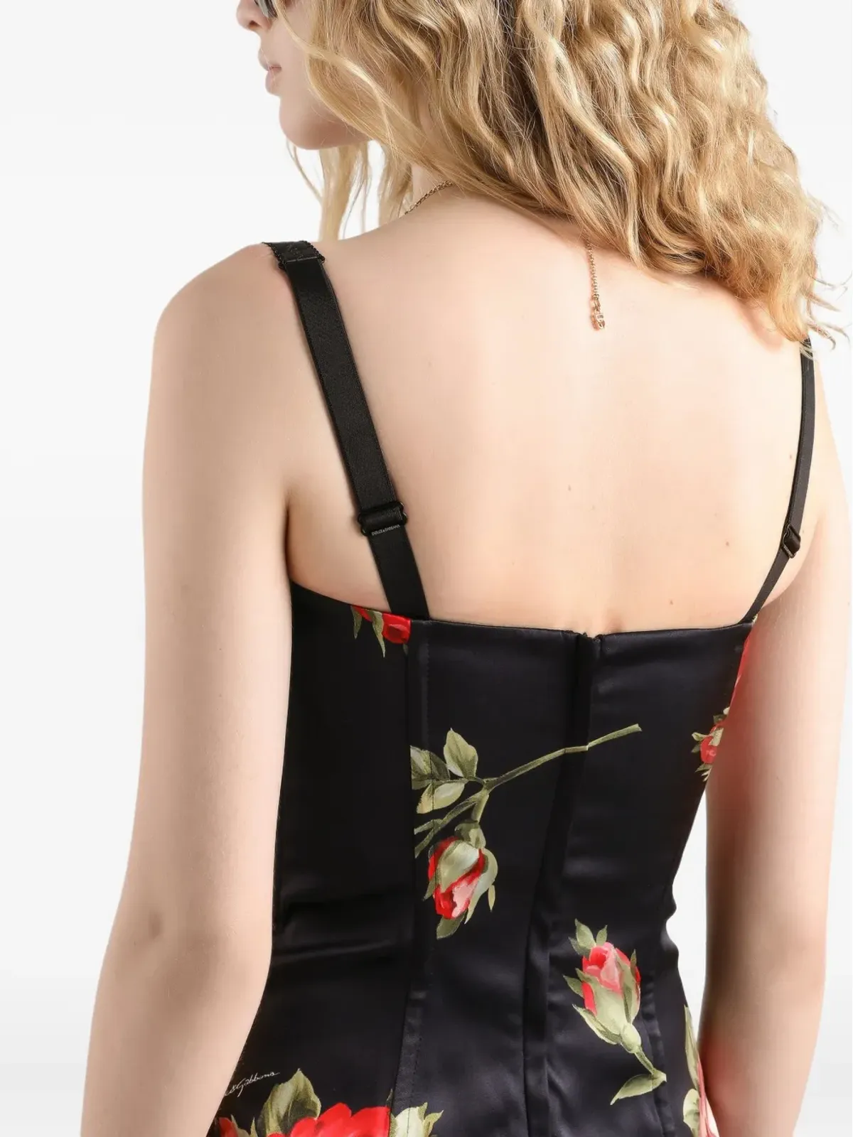 Dolce & Gabbana 花柄ミニドレス - 画像5