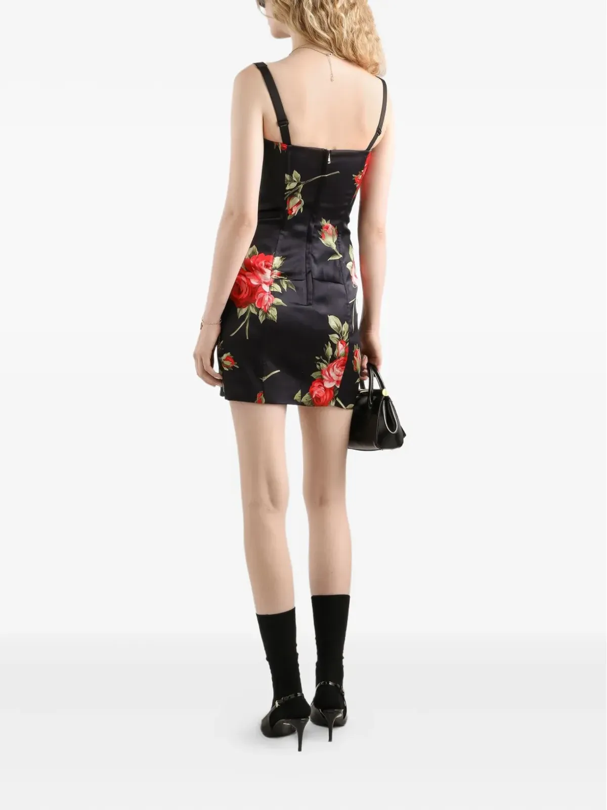 Dolce & Gabbana 花柄ミニドレス - 画像3