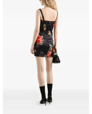 Dolce & Gabbana 花柄ミニドレス - サムネイル3