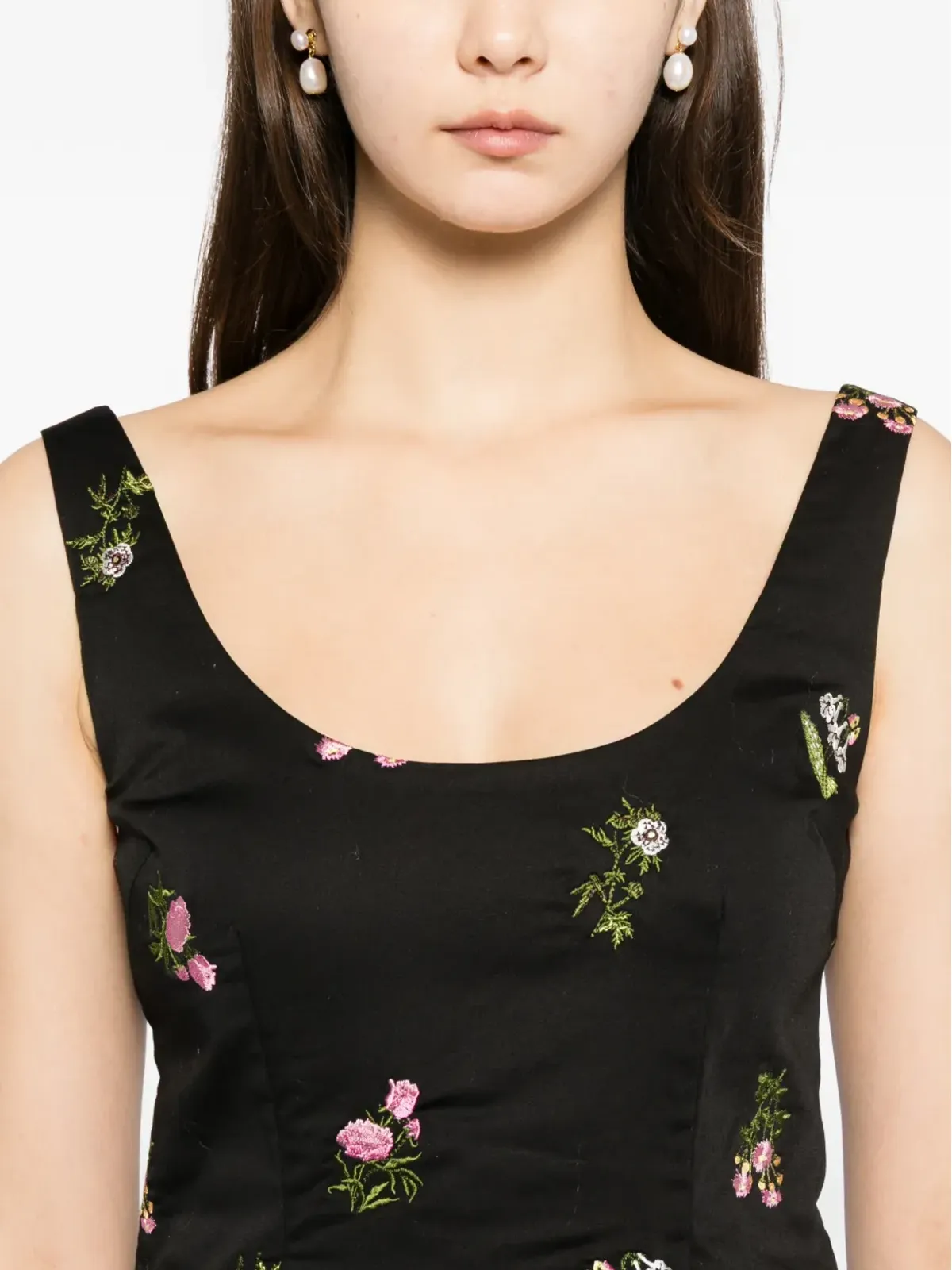 Cynthia Rowley 刺繍入りミニドレス - 画像5