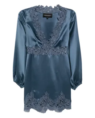 Cynthia Rowley サテンレースミニドレス - サムネイル1