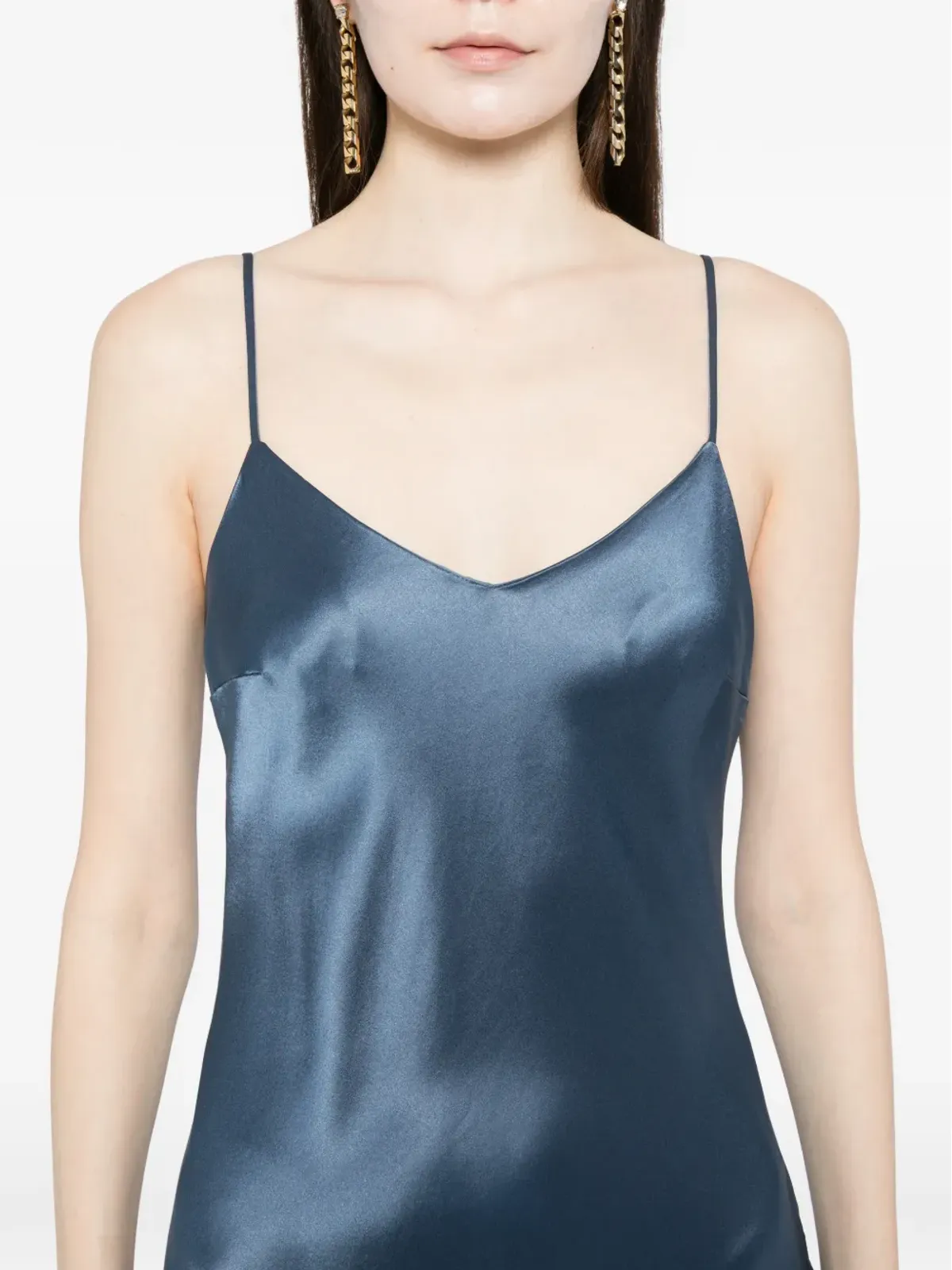 Cynthia Rowley サテン ドレス - 画像5