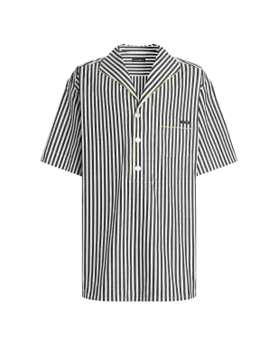 Dolce & Gabbana ストライプポプリンシャツ - White - サムネイル1