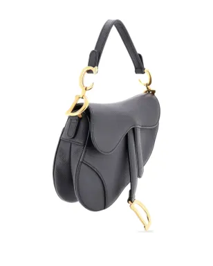Christian Dior ビンテージ サドルハンドバッグ レザー ミニショルダーバッグ - ブラック - サムネイル3