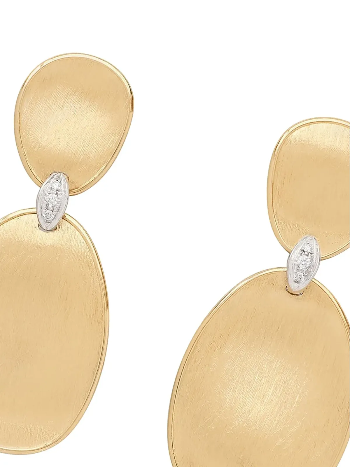 Marco Bicego ルナリア ダイヤモンド ピアス - 画像2