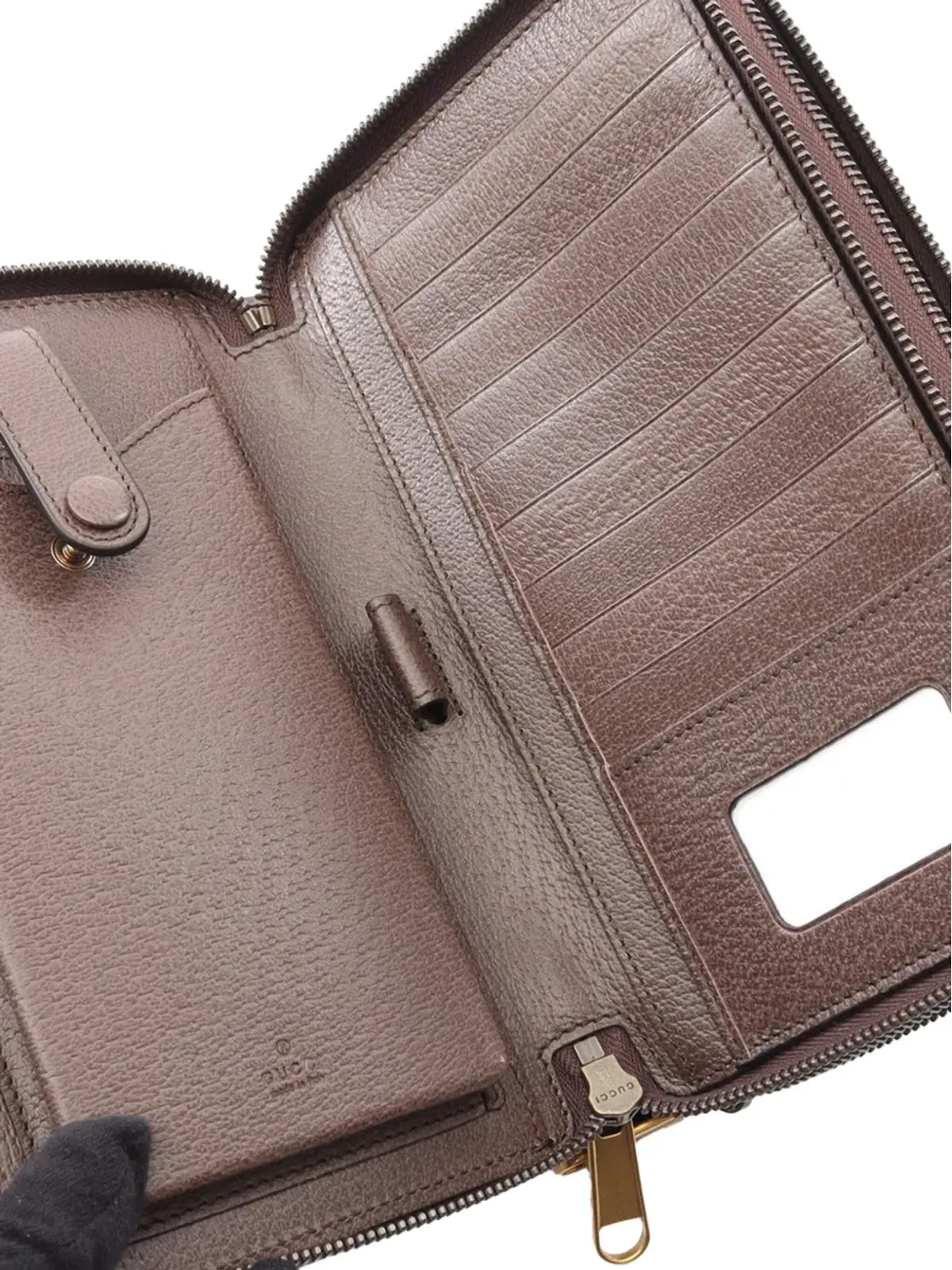 Gucci ビンテージ GG Supreme Ophidia ロングウォレット - 画像4