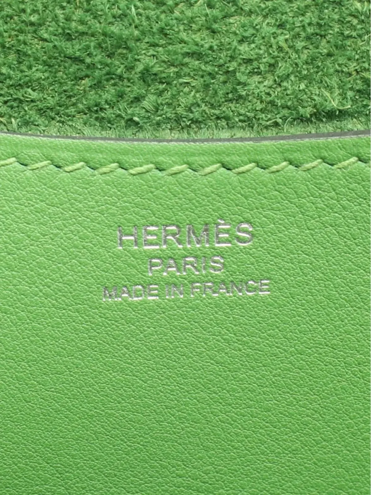 Hermès ビンテージ 2023 Clemence and Swift In the Loop 23 ハンドバッグ - グリーン - 画像5