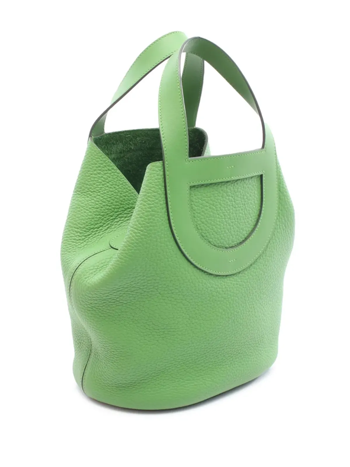 Hermès ビンテージ 2023 Clemence and Swift In the Loop 23 ハンドバッグ - グリーン - 画像3