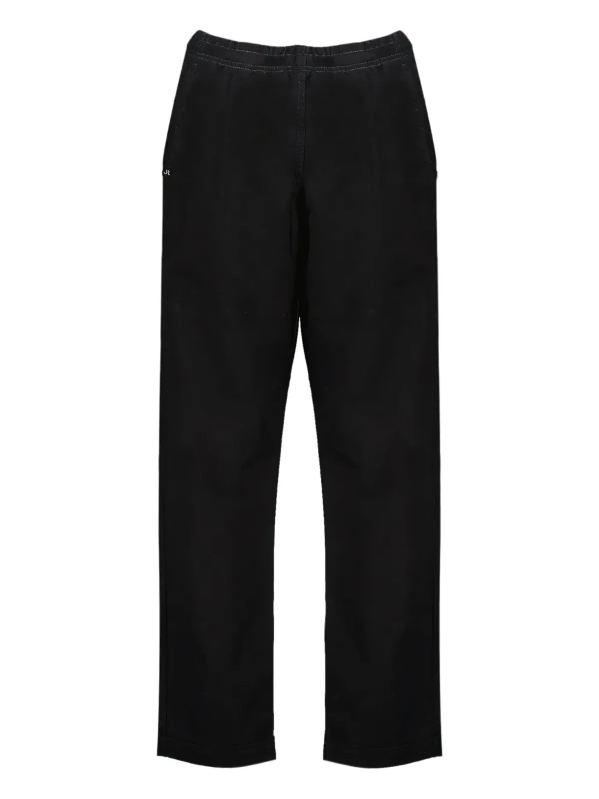 Japan Rags ニコ ロゴパッチ エラスティケーテッド トラウザー - Black - 画像1