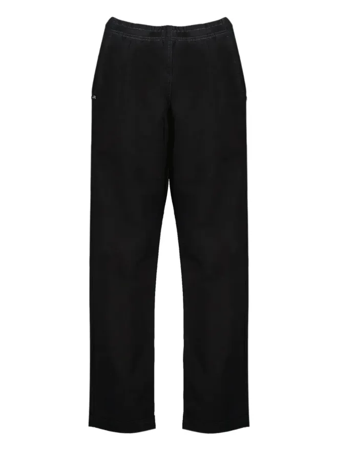 Japan Rags Japan Rags ニコ ロゴパッチ エラスティケーテッド トラウザー - Blackの商品画像